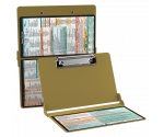 WhiteCoat Clipboard® - Tactical Brown Physical Therapy Edition